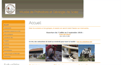 Desktop Screenshot of musee-prehistoire-sciez.com